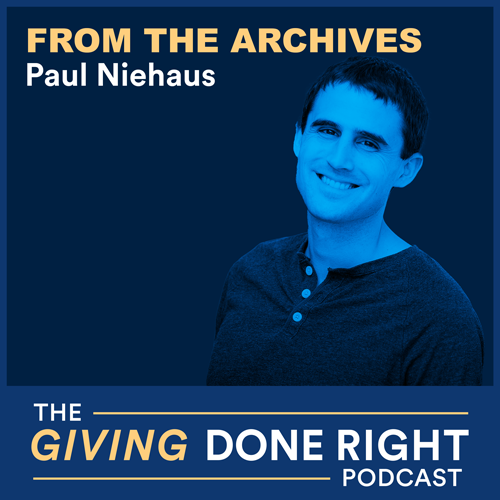 Paul Niehaus - From the Archives Episode.